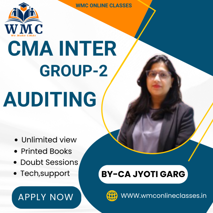 CMA Inter Group 2 Auditing