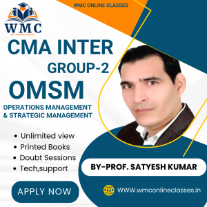 CMA Inter Group 2 Operations Management & Strategic Management