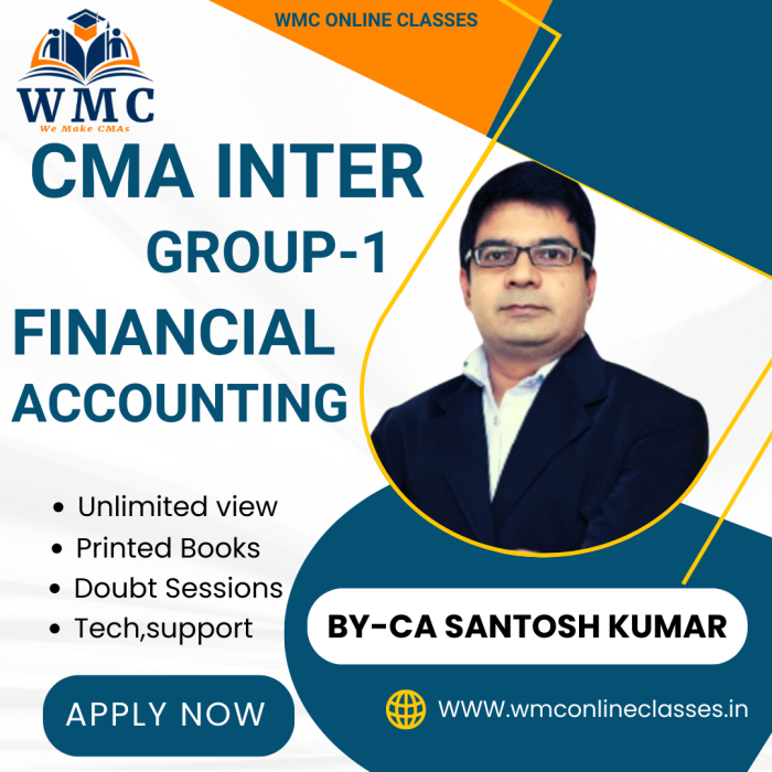 CMA Inter Group 1 Financial Accounting