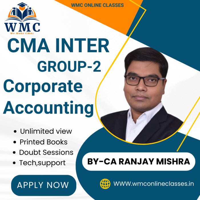 CMA Inter Group 2 Corporate Accounting