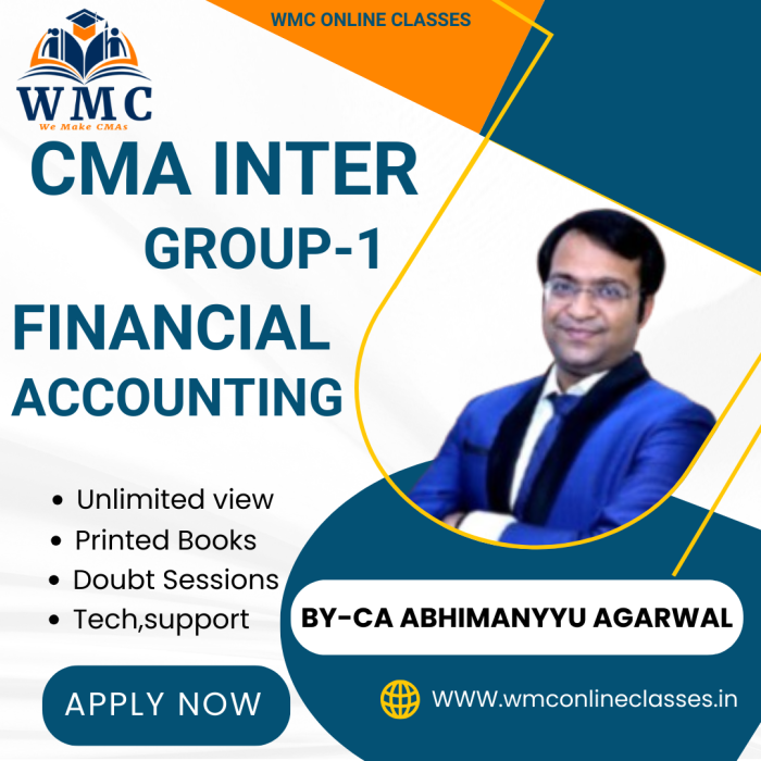 CMA Inter Group 1 Financial Accounting