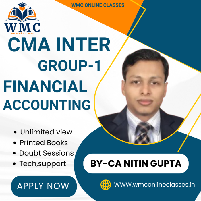CMA Inter Group 1 Financial Accounting