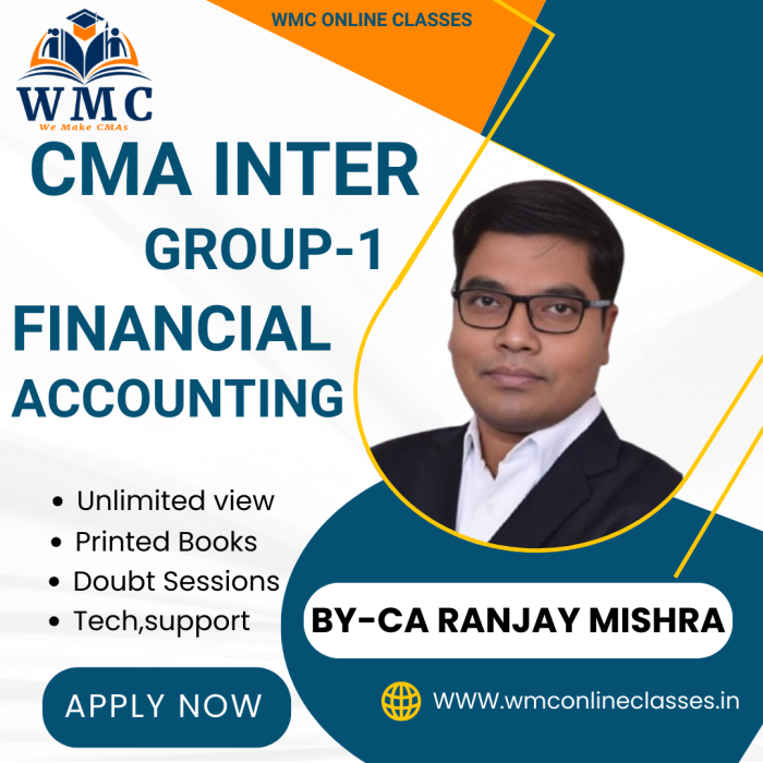 CMA Inter Group 1 Financial Accounting