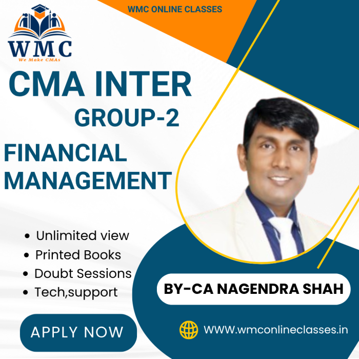 CMA Inter Group 2 Financial Management