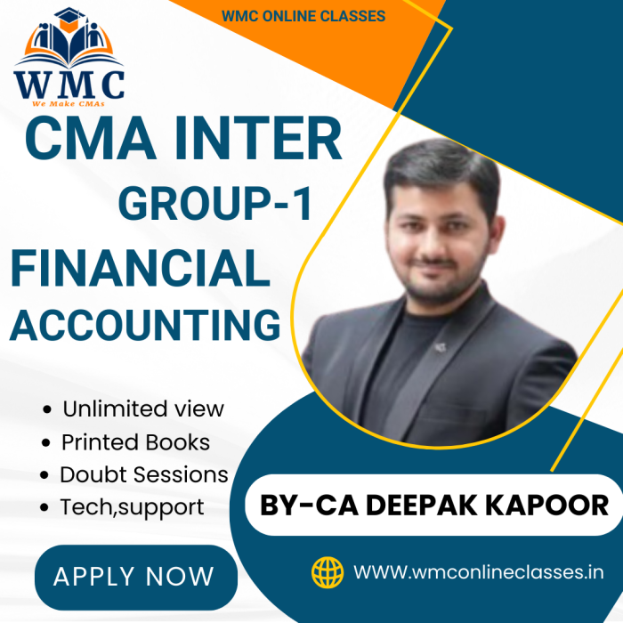 CMA Inter Group 1 Financial Accounting