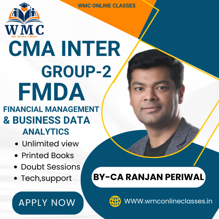 CMA Inter Group 2 Financial Management & Business Data Analytics